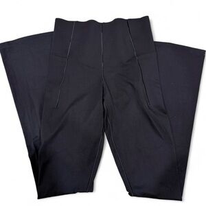 aerie High-Waist Black Wide-Leg Leggings